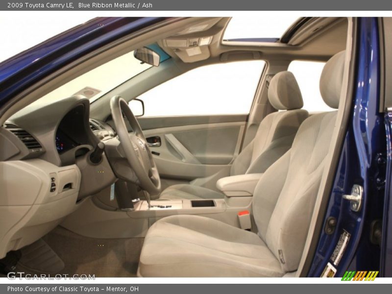 Blue Ribbon Metallic / Ash 2009 Toyota Camry LE