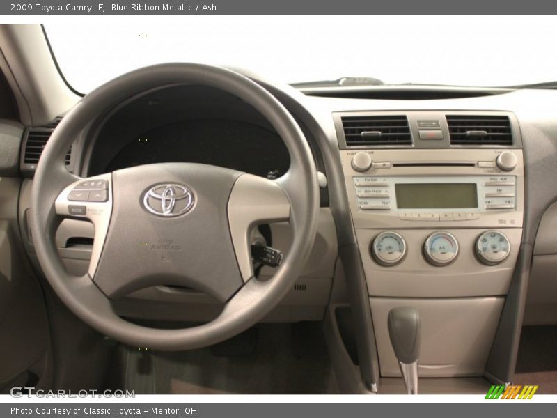 Blue Ribbon Metallic / Ash 2009 Toyota Camry LE