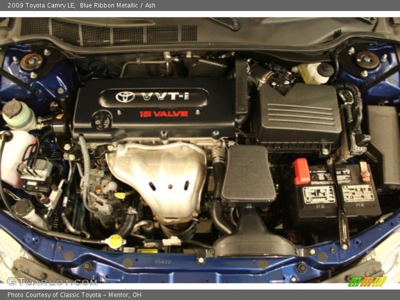 Blue Ribbon Metallic / Ash 2009 Toyota Camry LE