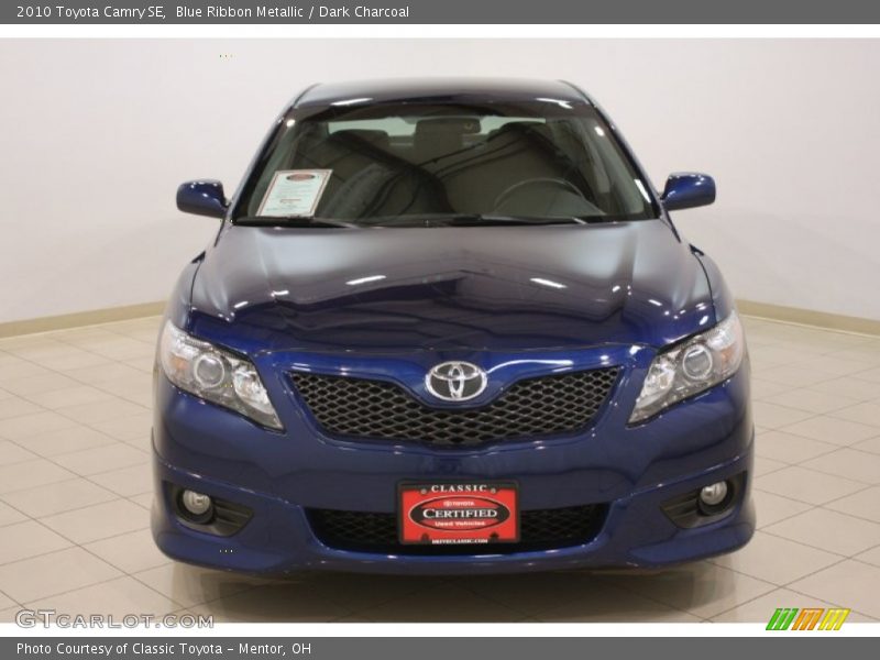 Blue Ribbon Metallic / Dark Charcoal 2010 Toyota Camry SE