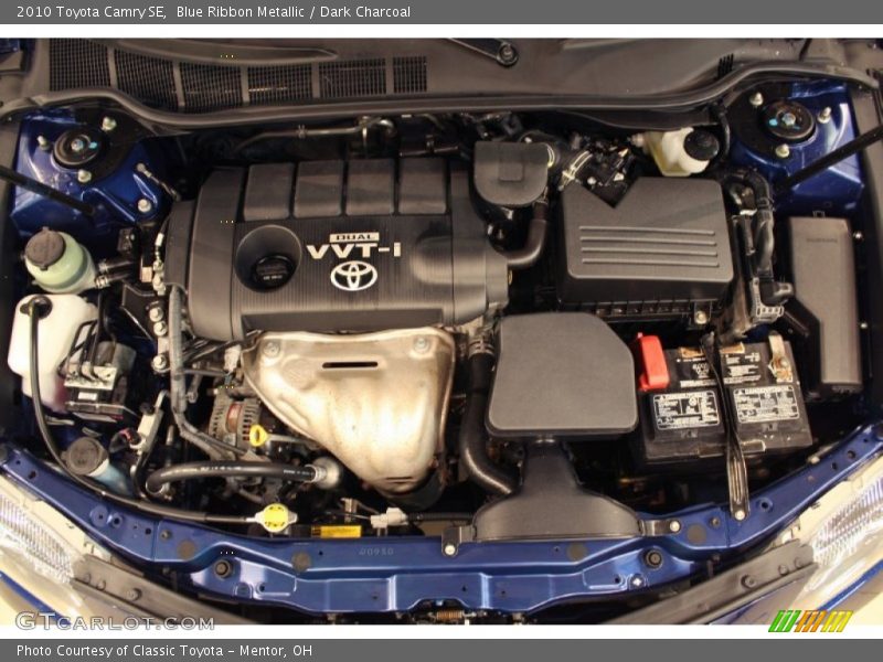 Blue Ribbon Metallic / Dark Charcoal 2010 Toyota Camry SE