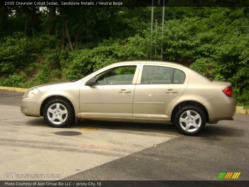 Sandstone Metallic / Neutral Beige 2005 Chevrolet Cobalt Sedan