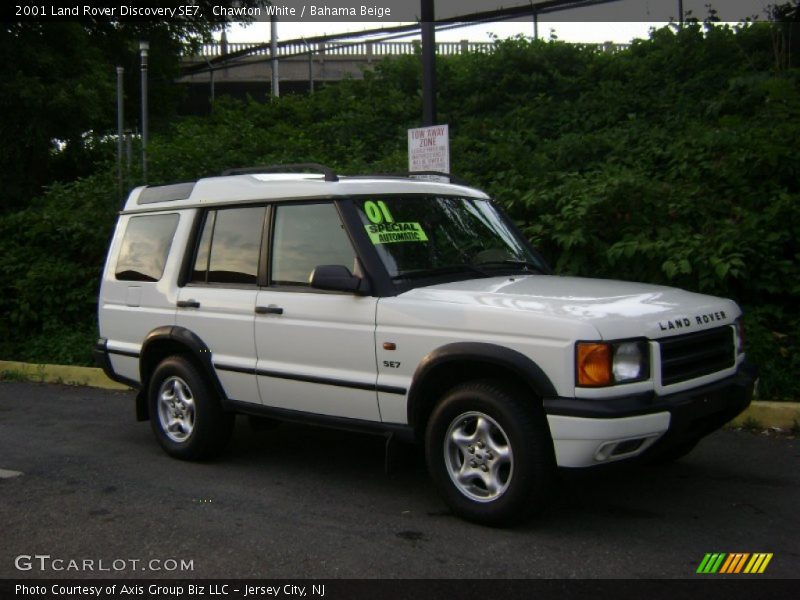 Chawton White / Bahama Beige 2001 Land Rover Discovery SE7