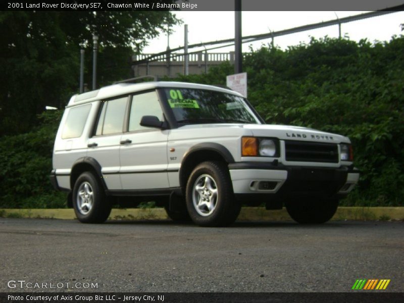 Chawton White / Bahama Beige 2001 Land Rover Discovery SE7