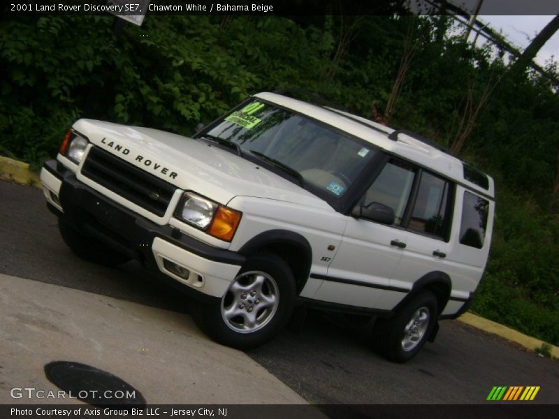 Chawton White / Bahama Beige 2001 Land Rover Discovery SE7