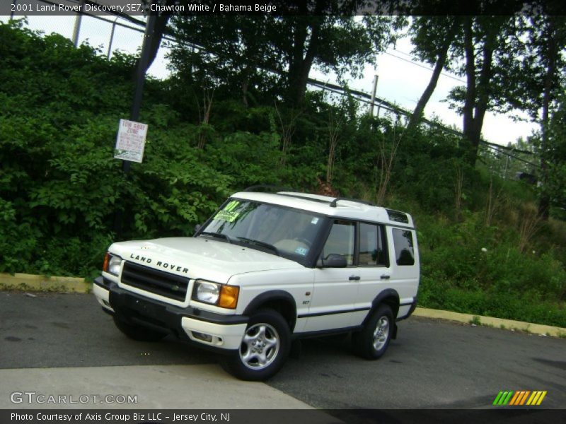 Chawton White / Bahama Beige 2001 Land Rover Discovery SE7