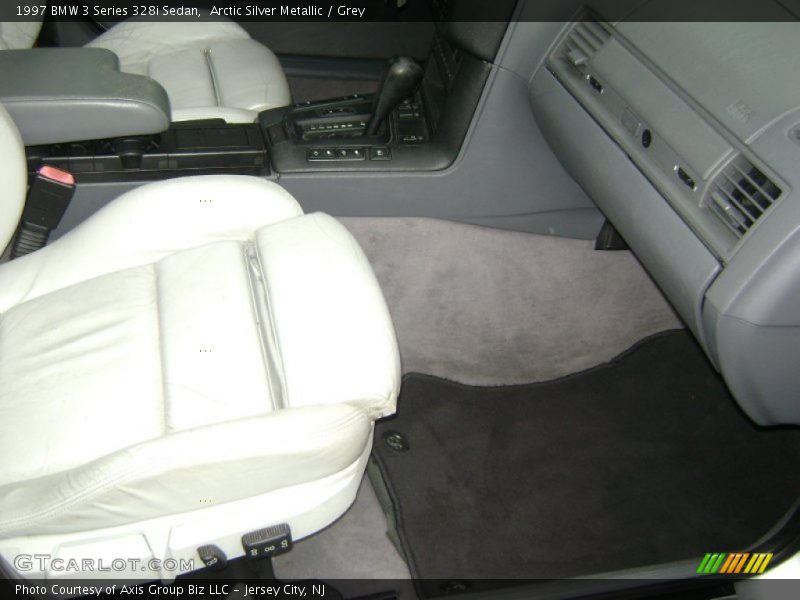 Arctic Silver Metallic / Grey 1997 BMW 3 Series 328i Sedan