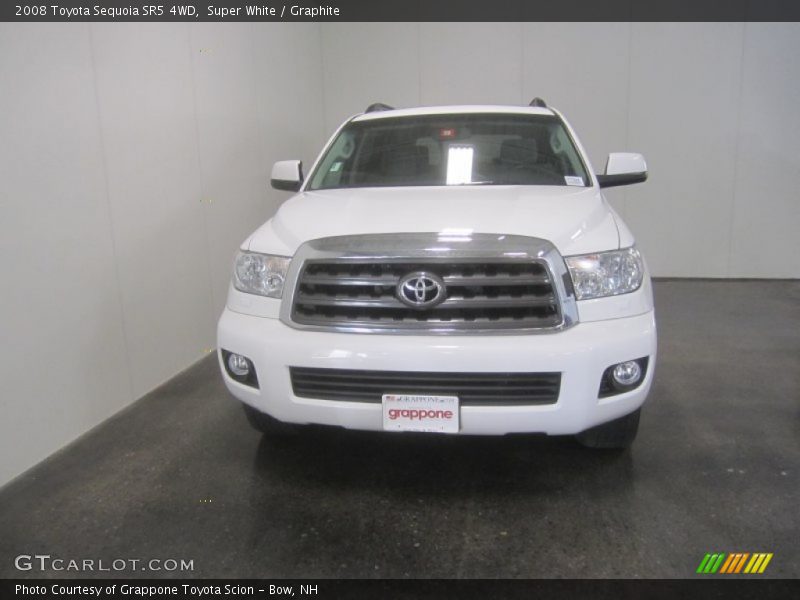 Super White / Graphite 2008 Toyota Sequoia SR5 4WD