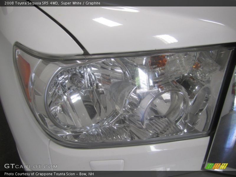 Super White / Graphite 2008 Toyota Sequoia SR5 4WD