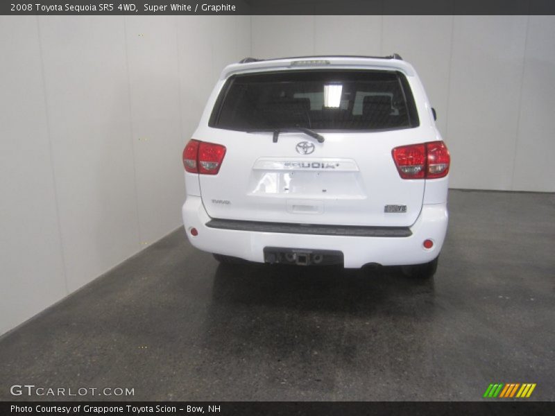 Super White / Graphite 2008 Toyota Sequoia SR5 4WD