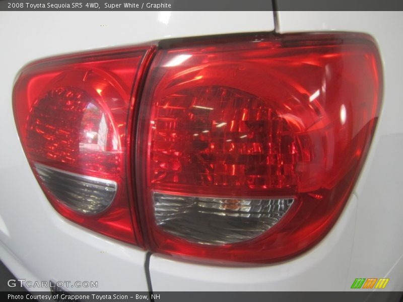 Super White / Graphite 2008 Toyota Sequoia SR5 4WD