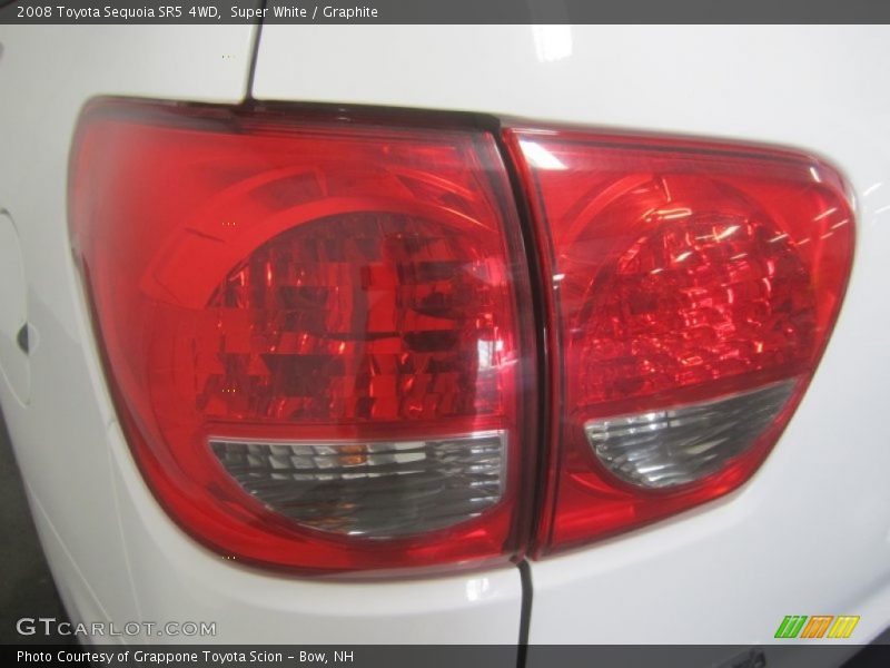 Super White / Graphite 2008 Toyota Sequoia SR5 4WD