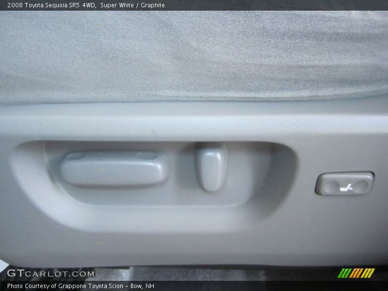 Super White / Graphite 2008 Toyota Sequoia SR5 4WD