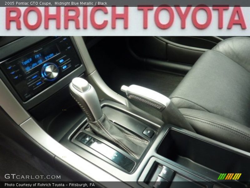 Midnight Blue Metallic / Black 2005 Pontiac GTO Coupe