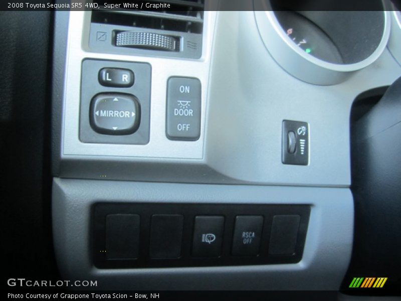 Super White / Graphite 2008 Toyota Sequoia SR5 4WD