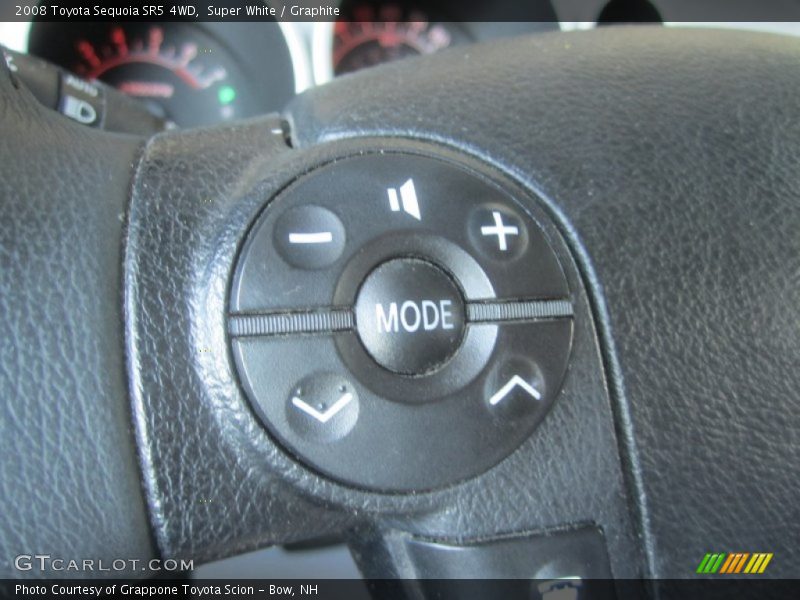 Super White / Graphite 2008 Toyota Sequoia SR5 4WD