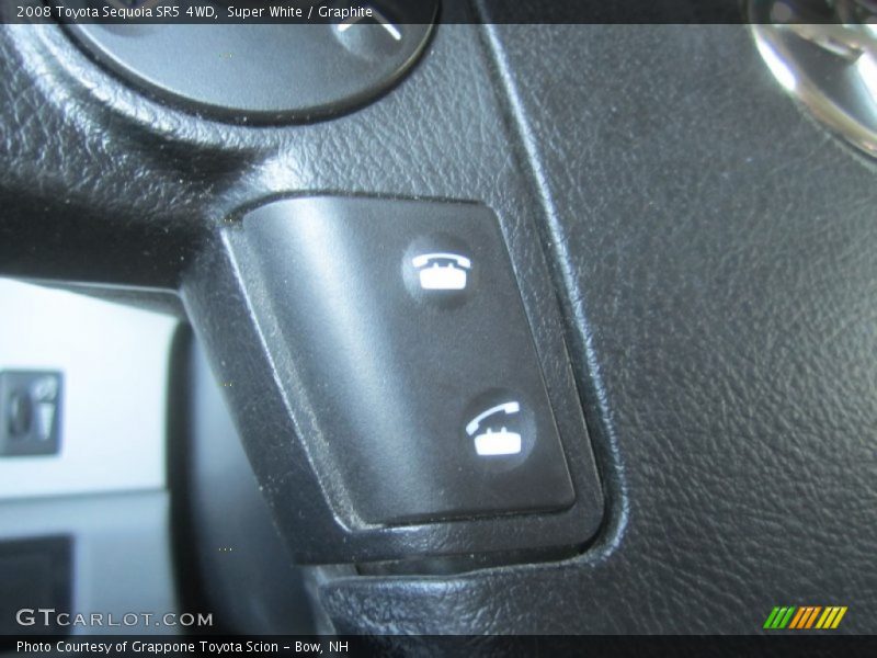 Super White / Graphite 2008 Toyota Sequoia SR5 4WD