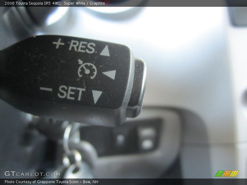 Super White / Graphite 2008 Toyota Sequoia SR5 4WD