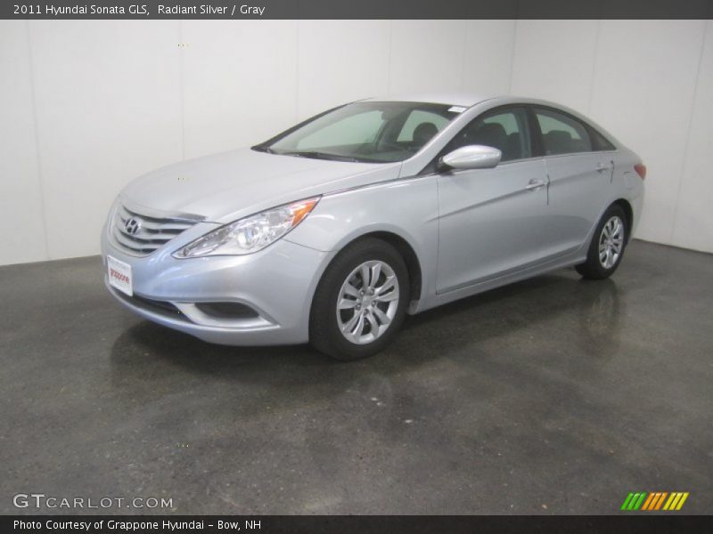 Radiant Silver / Gray 2011 Hyundai Sonata GLS