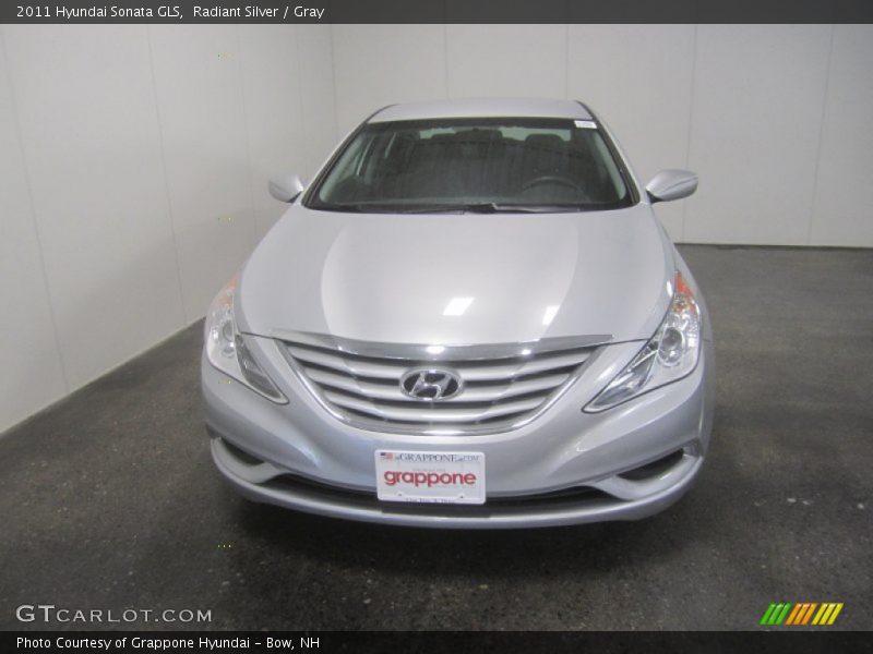 Radiant Silver / Gray 2011 Hyundai Sonata GLS