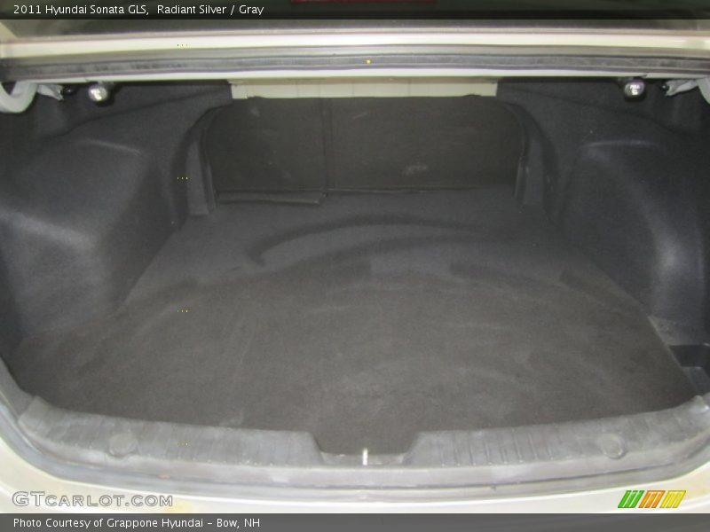 Radiant Silver / Gray 2011 Hyundai Sonata GLS