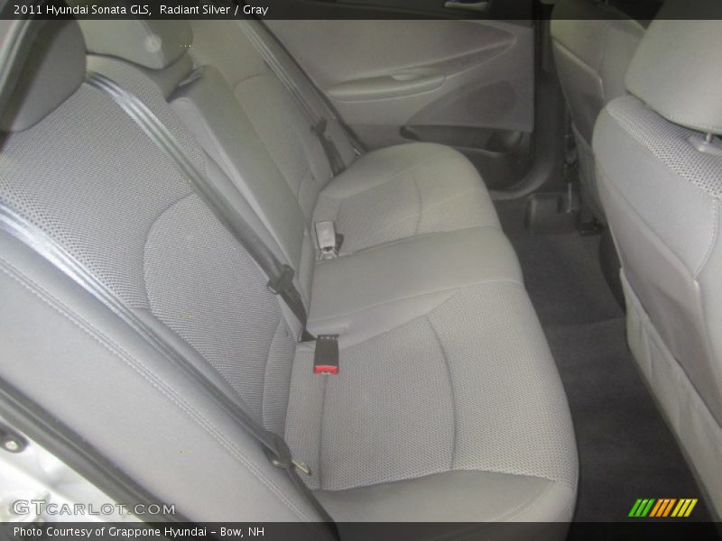 Radiant Silver / Gray 2011 Hyundai Sonata GLS