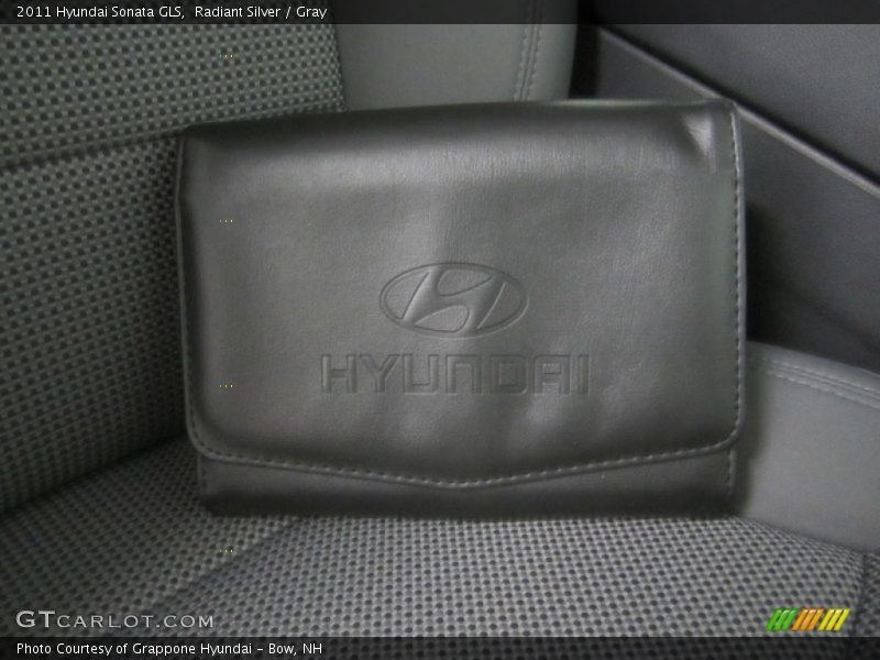 Radiant Silver / Gray 2011 Hyundai Sonata GLS