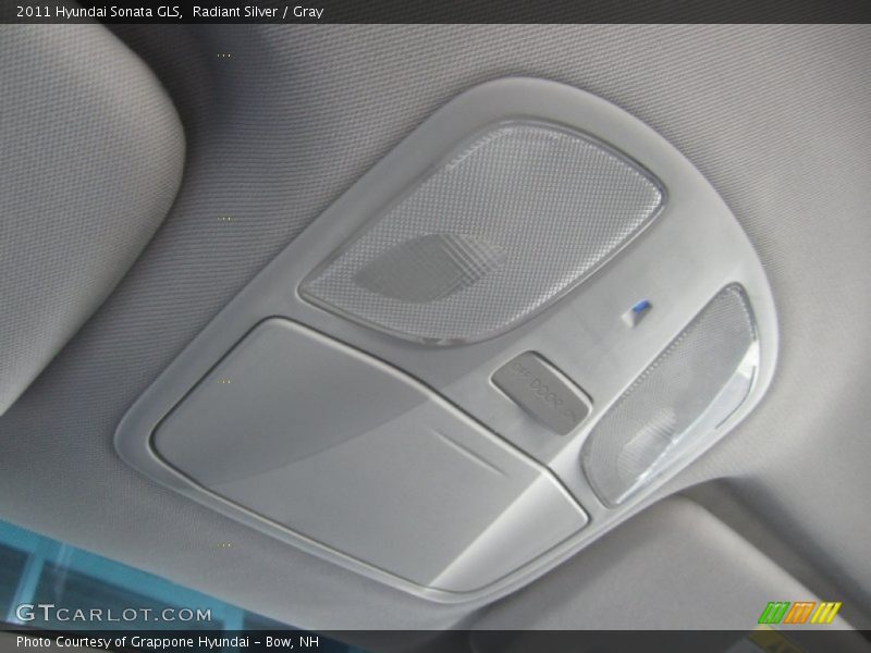 Radiant Silver / Gray 2011 Hyundai Sonata GLS