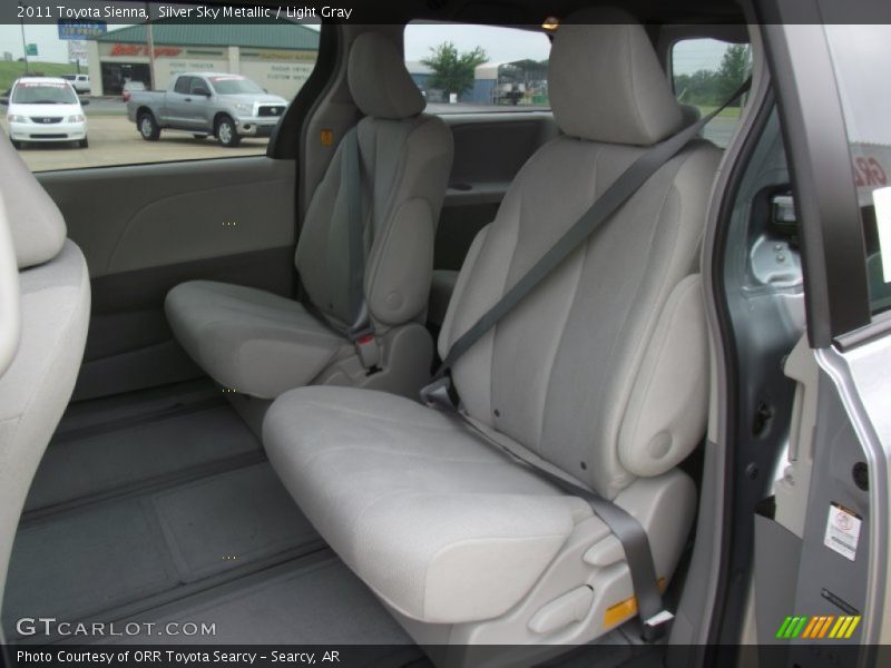 Silver Sky Metallic / Light Gray 2011 Toyota Sienna