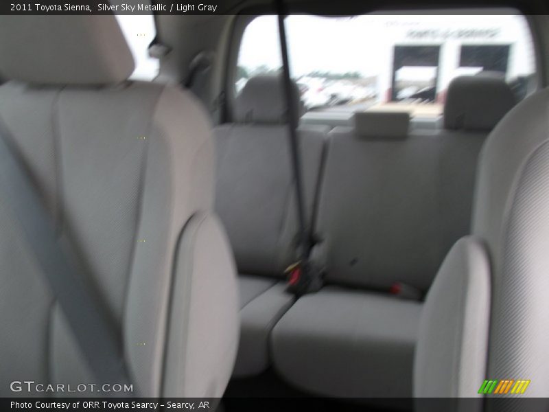 Silver Sky Metallic / Light Gray 2011 Toyota Sienna