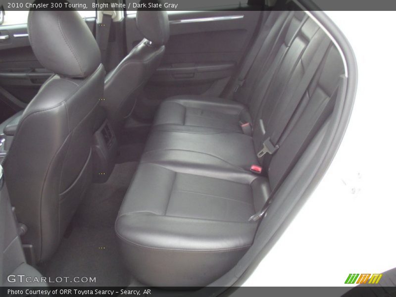 Bright White / Dark Slate Gray 2010 Chrysler 300 Touring