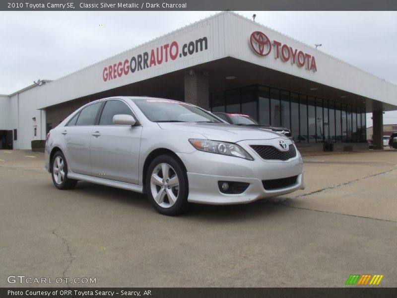 Classic Silver Metallic / Dark Charcoal 2010 Toyota Camry SE