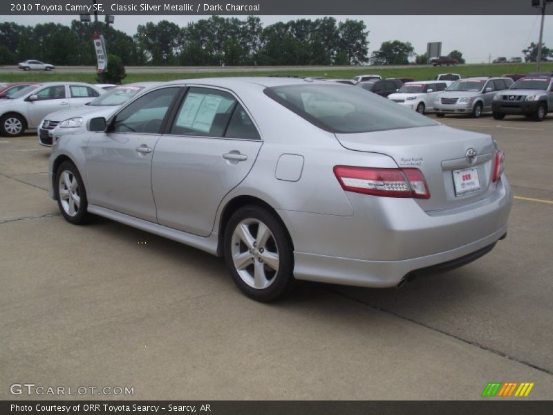 Classic Silver Metallic / Dark Charcoal 2010 Toyota Camry SE