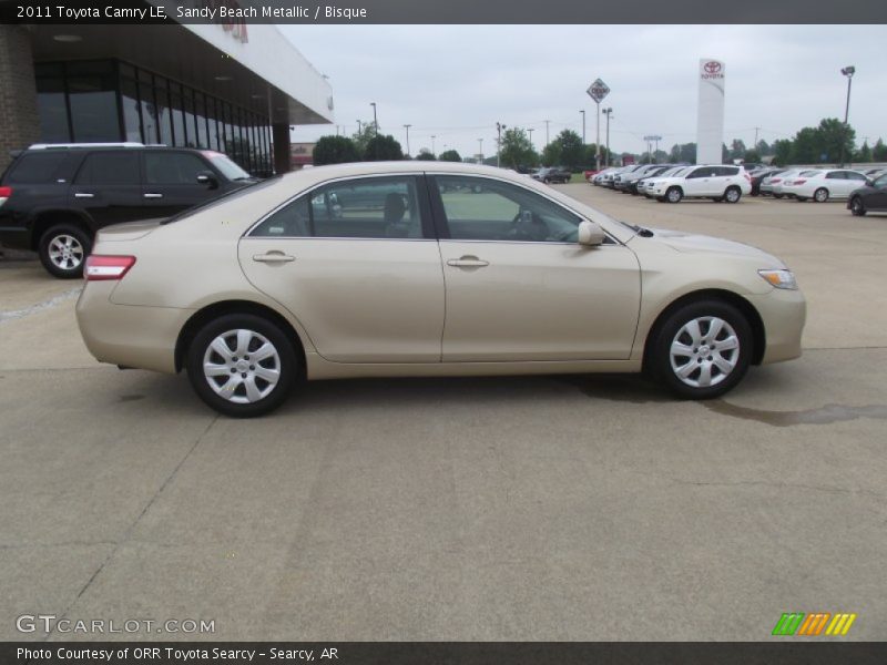 Sandy Beach Metallic / Bisque 2011 Toyota Camry LE
