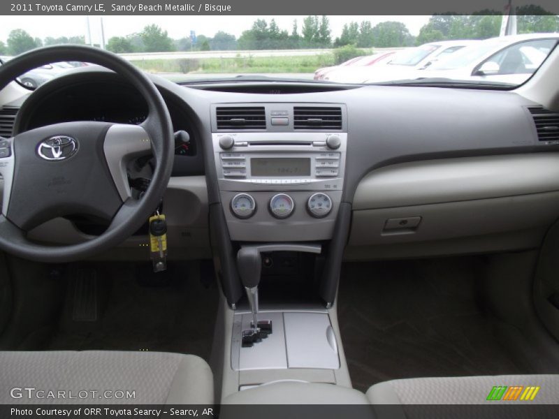 Sandy Beach Metallic / Bisque 2011 Toyota Camry LE