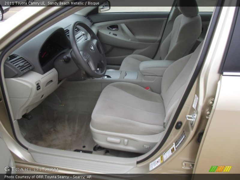 Sandy Beach Metallic / Bisque 2011 Toyota Camry LE