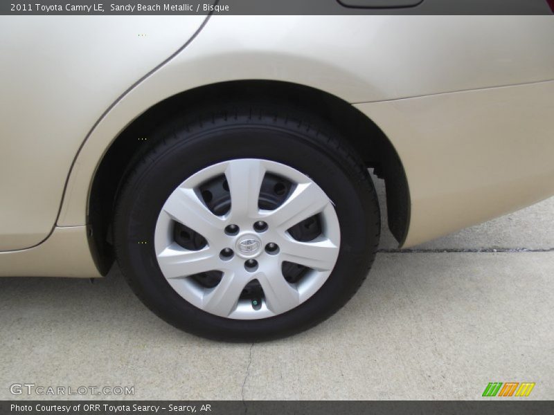 Sandy Beach Metallic / Bisque 2011 Toyota Camry LE