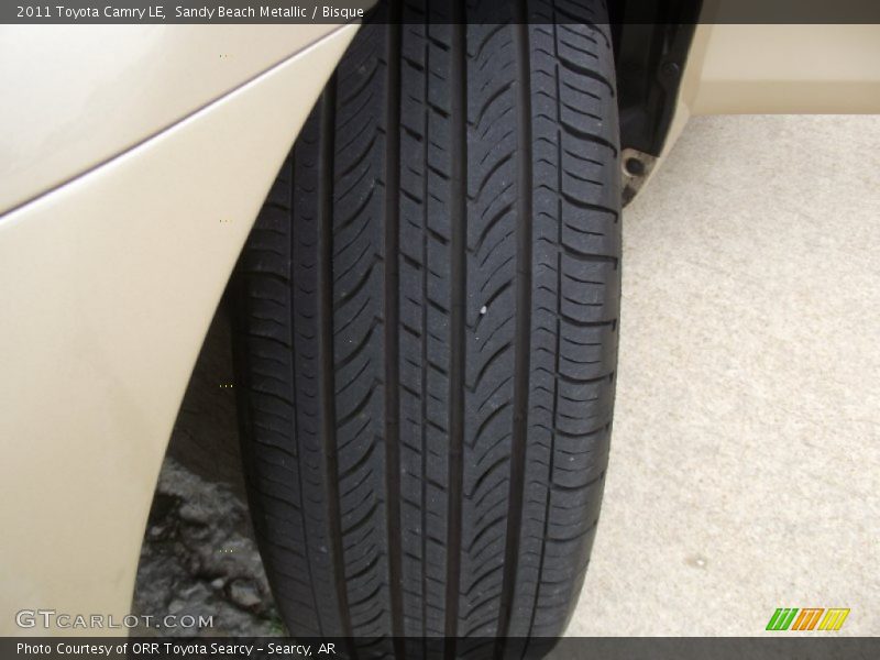 Sandy Beach Metallic / Bisque 2011 Toyota Camry LE