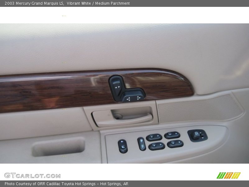 Vibrant White / Medium Parchment 2003 Mercury Grand Marquis LS