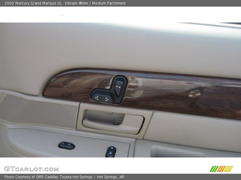 Vibrant White / Medium Parchment 2003 Mercury Grand Marquis LS
