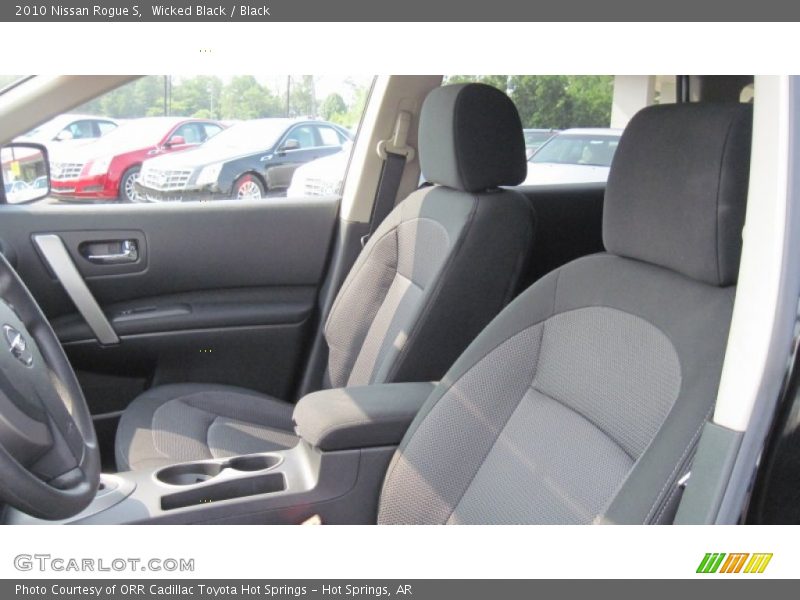 Wicked Black / Black 2010 Nissan Rogue S
