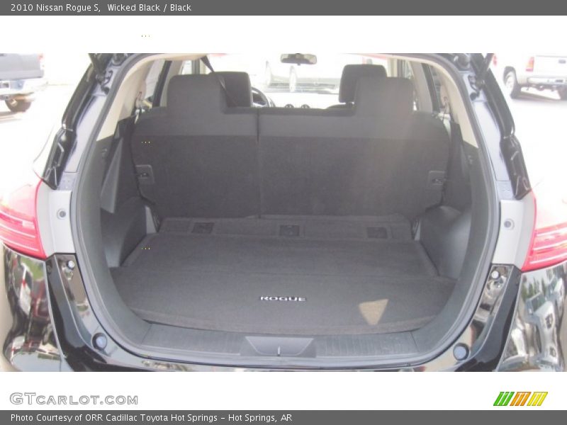 Wicked Black / Black 2010 Nissan Rogue S