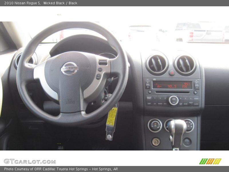 Wicked Black / Black 2010 Nissan Rogue S
