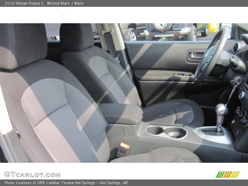 Wicked Black / Black 2010 Nissan Rogue S