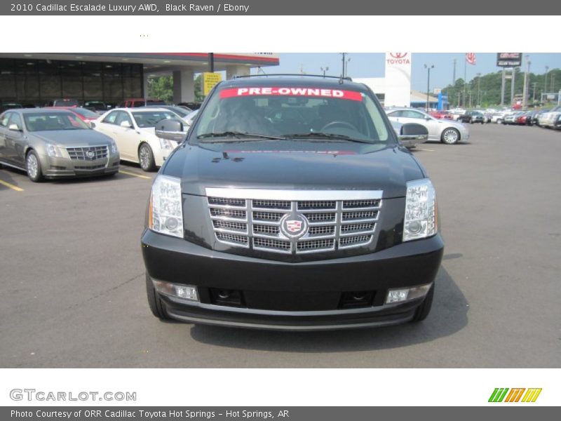 Black Raven / Ebony 2010 Cadillac Escalade Luxury AWD