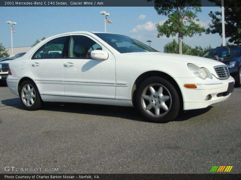 Glacier White / Ash 2001 Mercedes-Benz C 240 Sedan