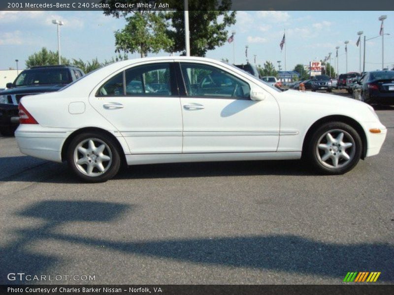 Glacier White / Ash 2001 Mercedes-Benz C 240 Sedan