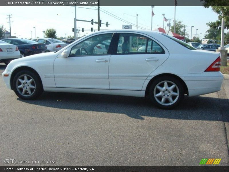 Glacier White / Ash 2001 Mercedes-Benz C 240 Sedan