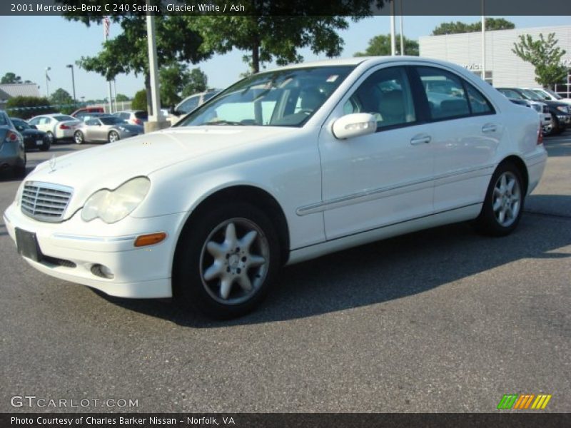 Glacier White / Ash 2001 Mercedes-Benz C 240 Sedan