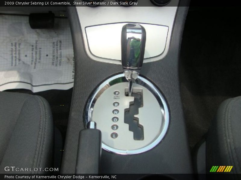  2009 Sebring LX Convertible 4 Speed VLP Automatic Shifter